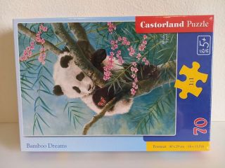 Obrázek z Puzzle Panda na stromě 70 dílků  